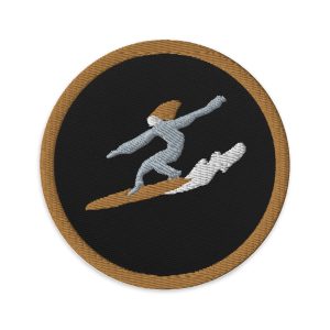 Parche bordado Surfer